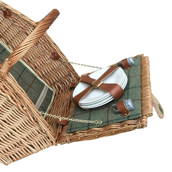4 Person Traditional Picnic Basket