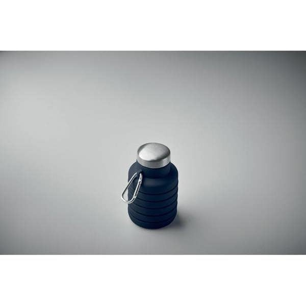 MidOcean Kolapsi Collapsible 500ml Water Bottle - French Navy - 