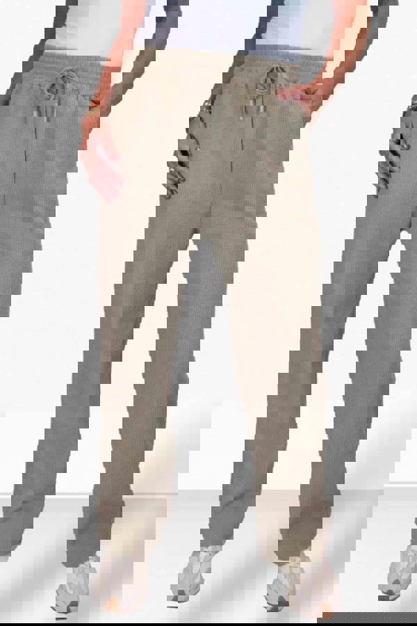 Paulo Due Womens Comfort Fleece Straight Leg Jogger Trousers