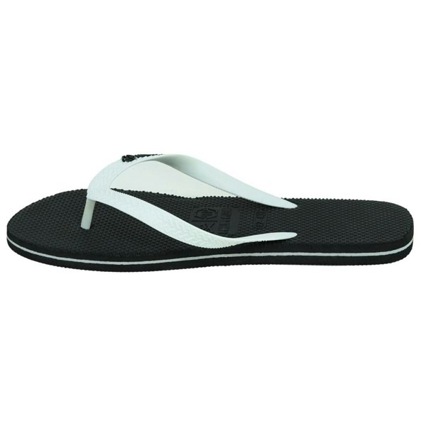 Philipp Plein Brand Logo Flip Flops - Black & White