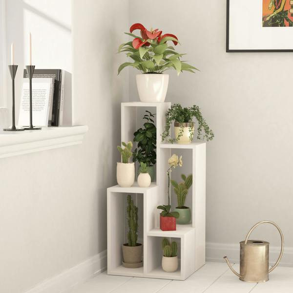 Decortie Sule Modern Plant Stand Multipurpose 2-Piece Display H 89cm