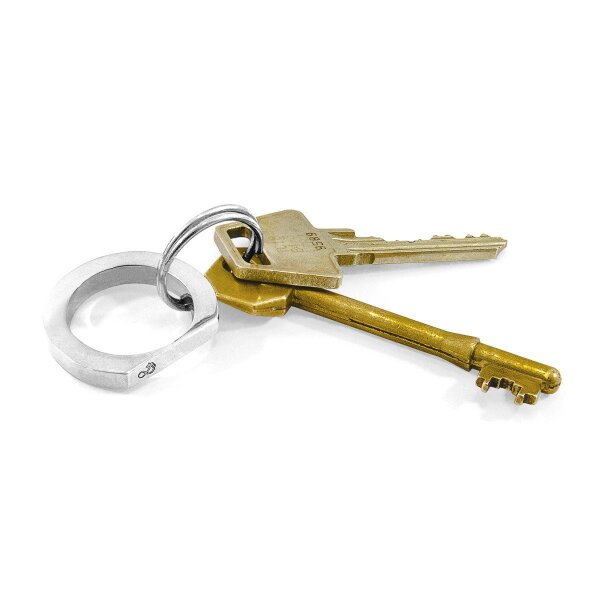 Anchor & Crew Cason Everyday Carry Silver Keyring