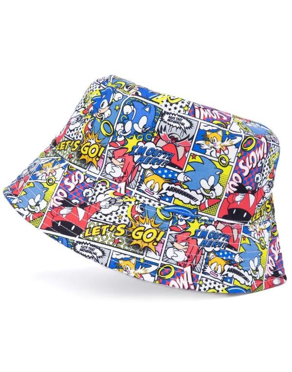 Sonic the Hedgehog Unisex Kids Multicoloured Bucket Hat (One Size)