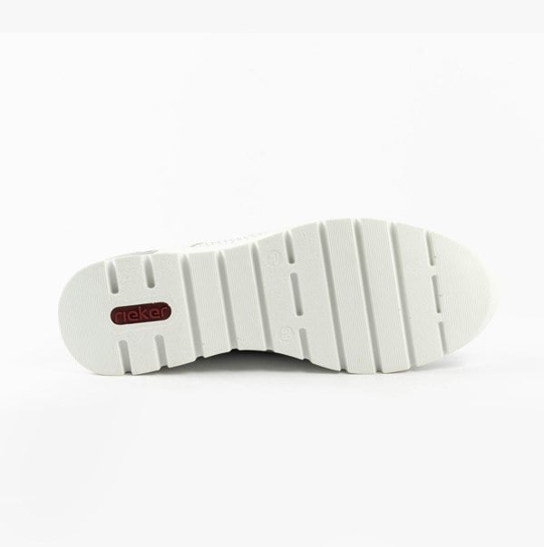 Rieker N8322-80 Womens Shoes - White