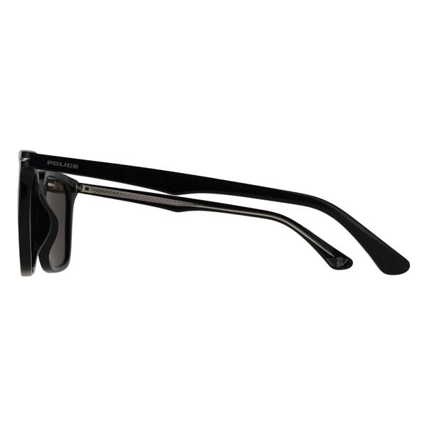 Police Sunglasses SPLQ80 700P Shiny Black Smoke