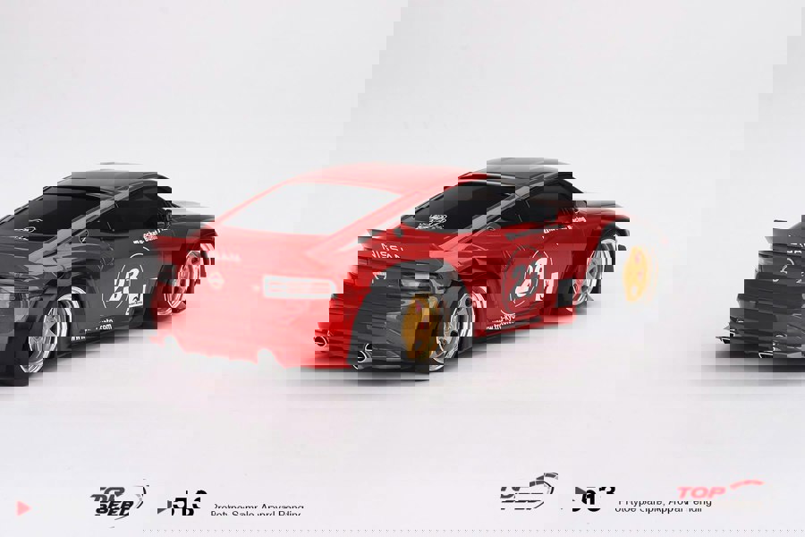 TSM Nissan Z RZ34 Pandem Passion Red 1:18 Scale TSM TS0513