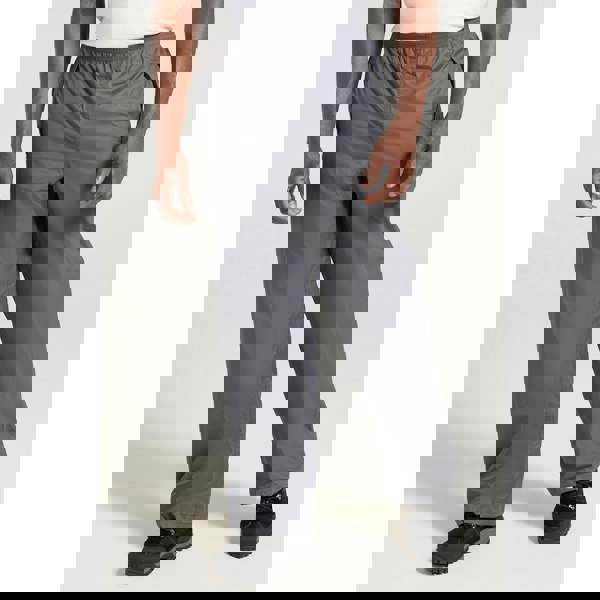 Mountain Warehouse Mens Pakka Waterproof Over Trousers - Grey