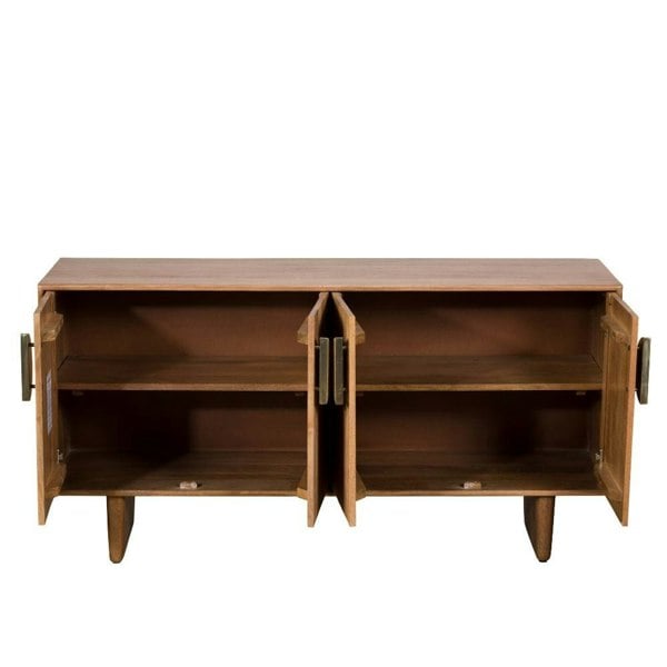 Hemming & Wills Mango Wood Wide Sideboard - Maddison Collection