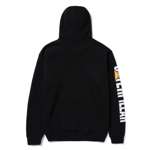 Caterpillar Trademark Banner Cotton Men's Black Hoodie