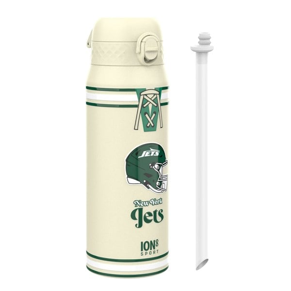 ION8 NFL x ION8 Insulated Steel Water Bottle, NFL Jets, 750ml (24oz)