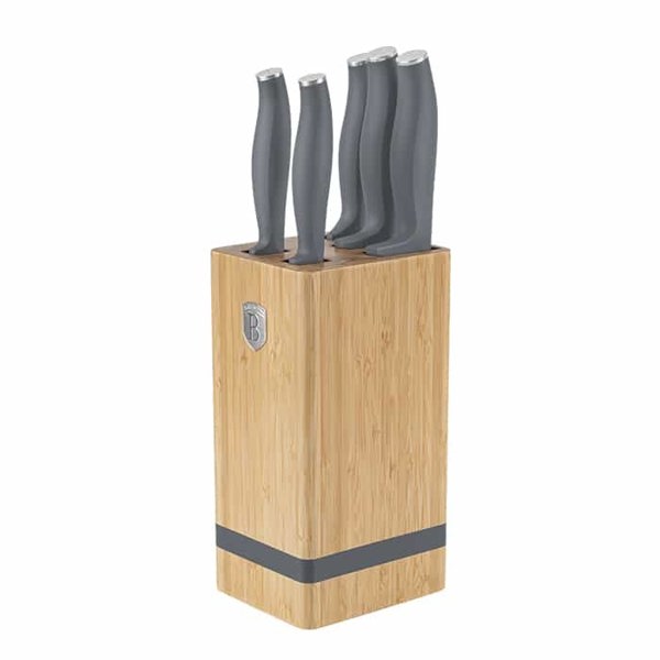Berlinger Haus BH2969 6-Piece Knife Set with Bamboo Stand