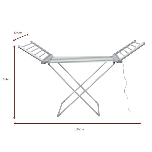 Rediffusion Winged Heated Clothes Airer