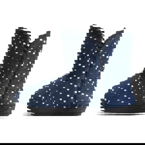 VIVA Polar Women's Memory Foam Faux Fur Rubber Sole Cosy Slippers