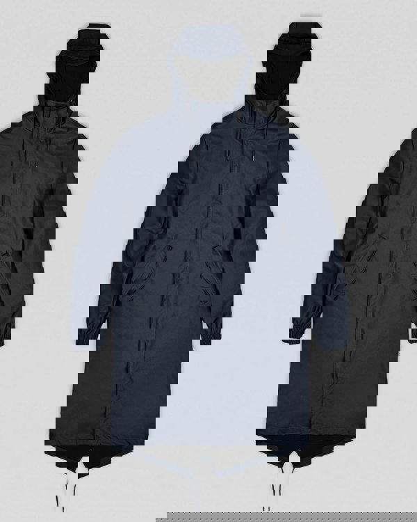 Rains Unisex Fishtail Parka - 47 Navy