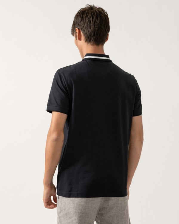 BOSS Green Paddy AP Heritage Mens Polo Shirt - Dark Blue 402 - CHO - Designer Mens Polo Shirts