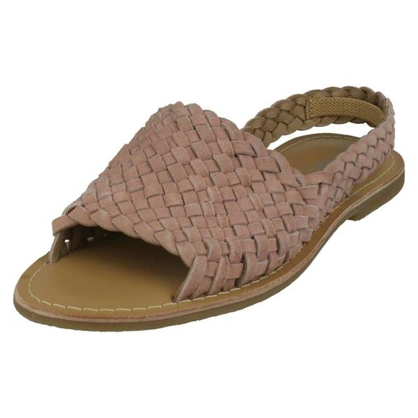 Leather Collection Ladies Leather Collection Slingback Sandals F00214