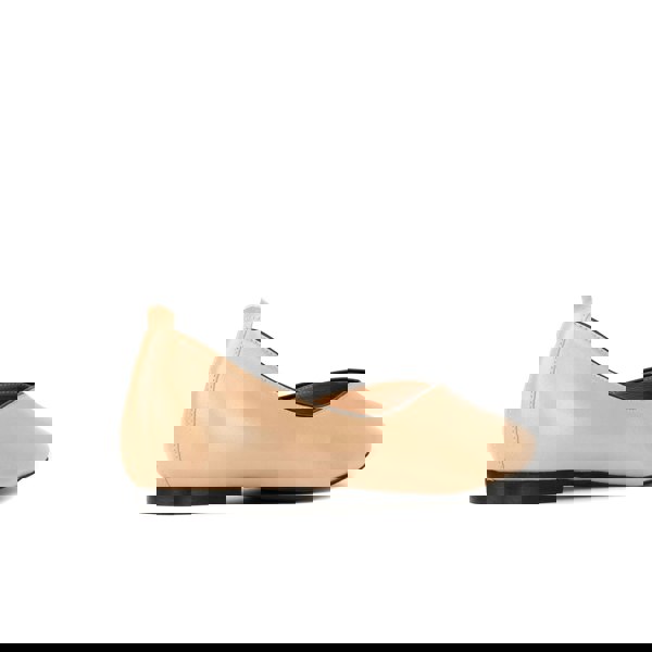 Embassy London Savoy - Cream - Women's Leather Ballet Pump