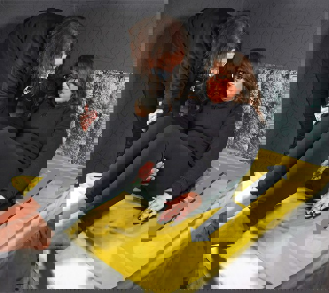 Aidapt Tubular Slide Sheet  Yellow