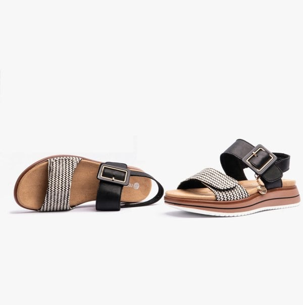 Remonte JOCELYN4 Womens Sandals Black