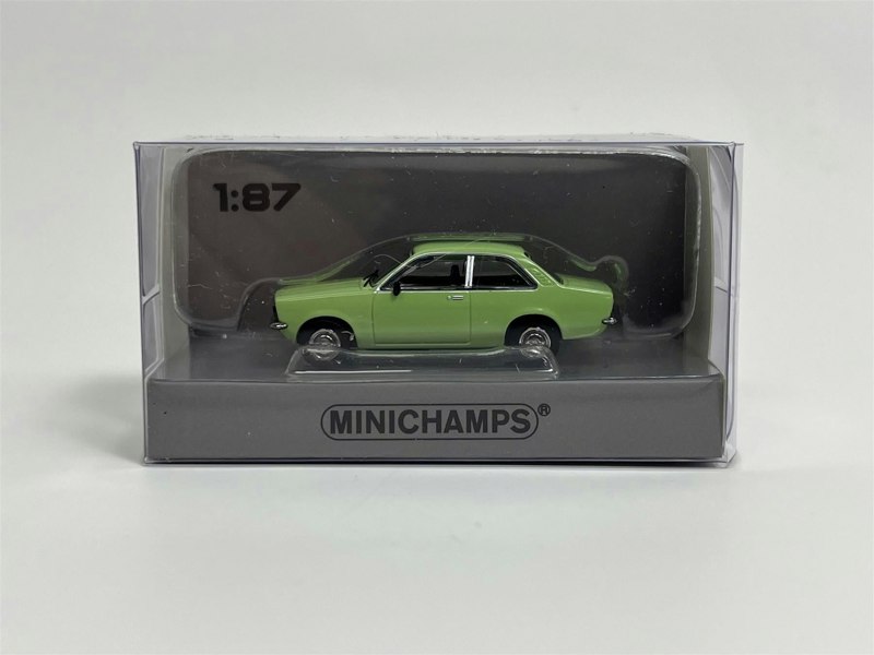 Minichamps Opel Kadett Saloon 1973 Light Green 1:87 Scale 870040104