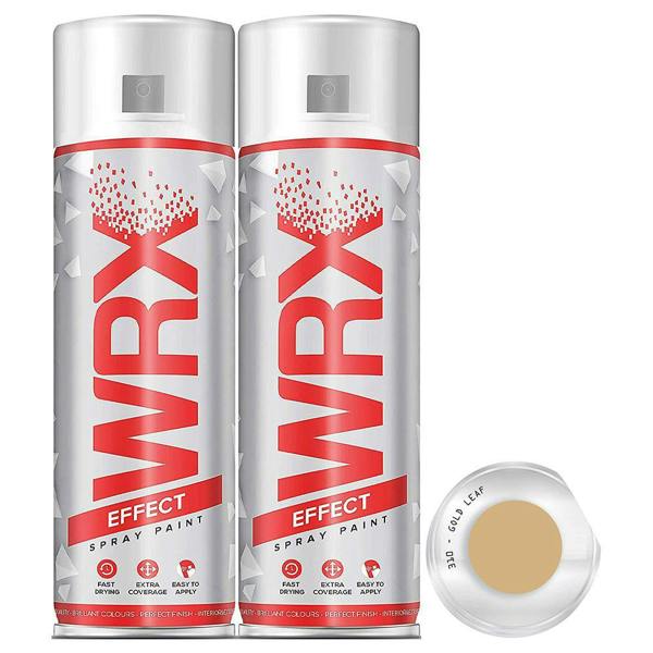 WRX 2X WRX Gloss Gold Leaf Spray Paint 400ml