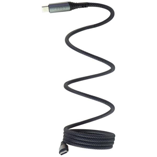 Audi USB C to USB C 2.0 Charge & Sync Cable 20V 3A 60W Black - AU-CB01CTC-GT/D1-BK