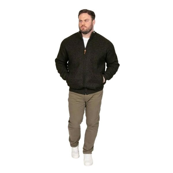 Duke Mens Cesar 2 D555 Kingsize Jacket - Khaki Brown/Black Marl - Khaki Brown/Black Marl - 100% Mixed