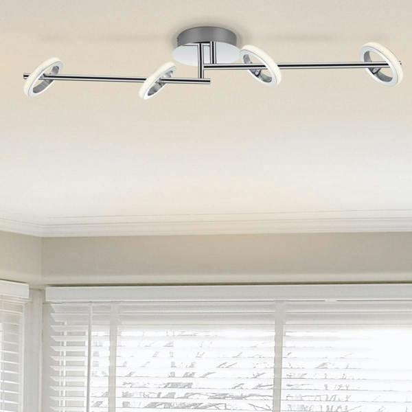 COSYLYTE Holdon 4 Ring Adjustable Integrated LED Spotlight - Chrome