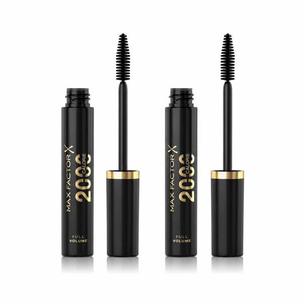 Max Factor 2 x Max Factor 2000 Calorie Dramatic Volume 9ml Mascara - Black/Brown
