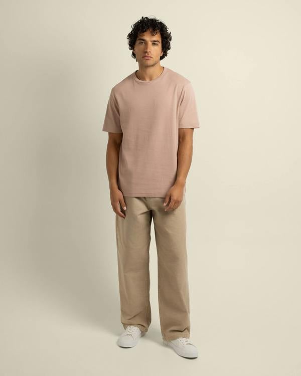 Larsson & Co Arvid - Ribbed T-Shirt