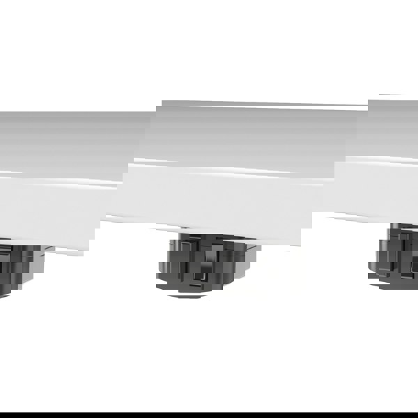 Furniture To Go Prima Desk 150 cm in Oak with Height adjustable legs with electric control in White