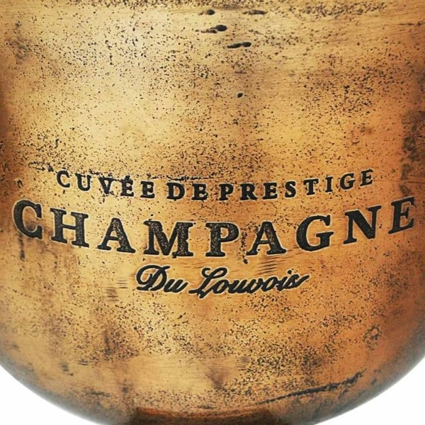 Berkfield Trophy Cup Champagne Cooler Copper Brown