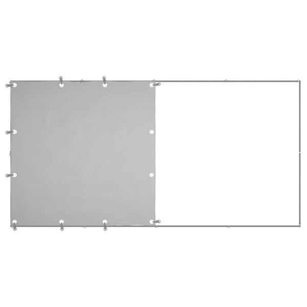 Berkfield Dog Kennel Silver 2.42 m�__ Steel