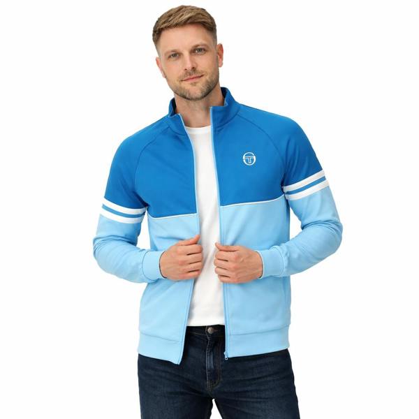 Sergio Tacchini Orion Track Top Jacket Mykonos Blue/Baltic Sea/Gardenia