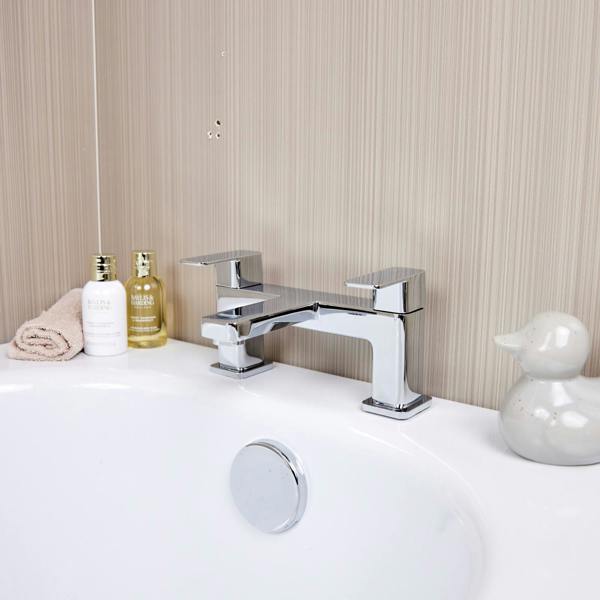 Flode Glan | Bath Filler | Chrome