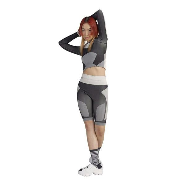 Adidas Womens/Ladies Stella McCartney Cycling Shorts - Black - 