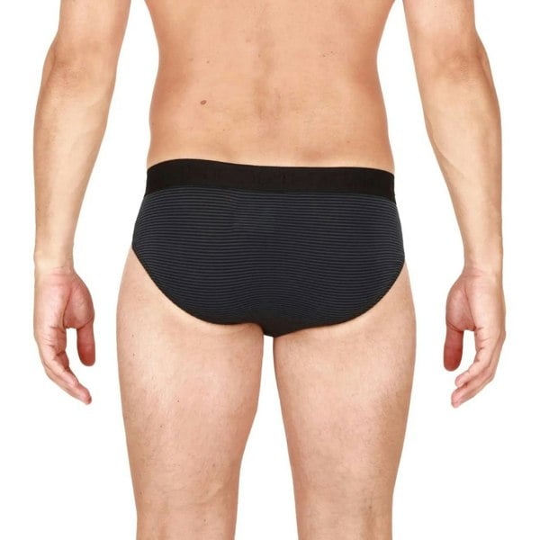 HOMBriefSimon Stripe Modal Stretch Mini HO1 Brief, BlackBoxers & Briefs