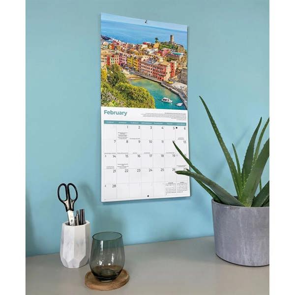 Italy Calendar 2027, Wall Calendars, Month To View, Travel, Gift