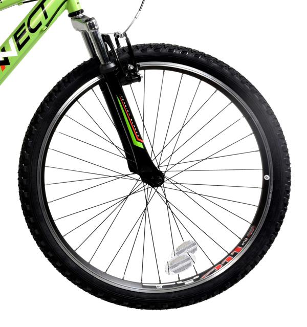 Basis Bikes Basis Connect Hardtail Mountain Bike, 26" Wheel - Green/Black