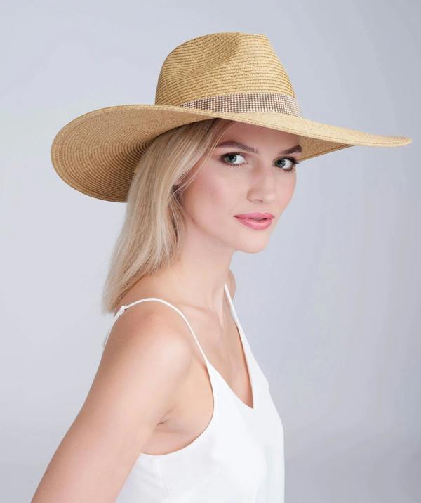 Pia Rossini Sasha - Wide Brim Straw Hat