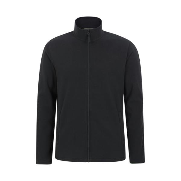 Mountain Warehouse Mens Camber Fleece Jacket - Black - 