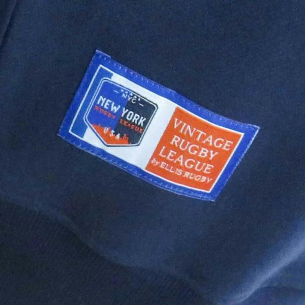 New York Sweatshirt Rugby League Woven Label