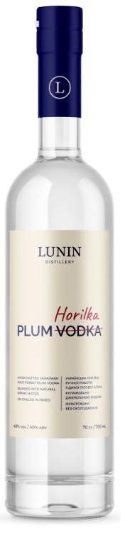 Lunin Plum Ukranian Horilka Vodka (700ml - 40%)