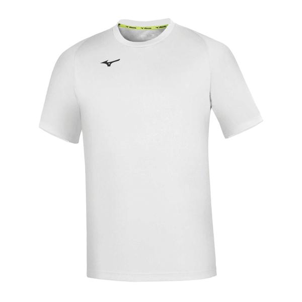 Mizuno Mens Core Short-Sleeved T-Shirt - White - 