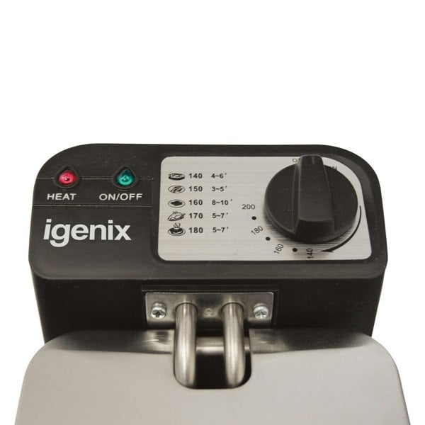 igenix Deep Fat Fryer with Basket, 1.5 Litre