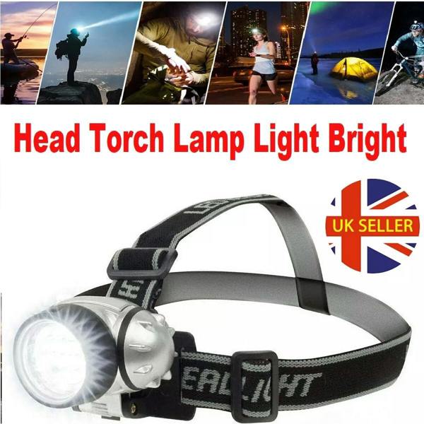 ATEK 12 LED Head Torch 32 Lumens with Batteries