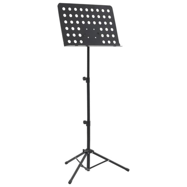 Berkfield Music Book Stand Black Steel