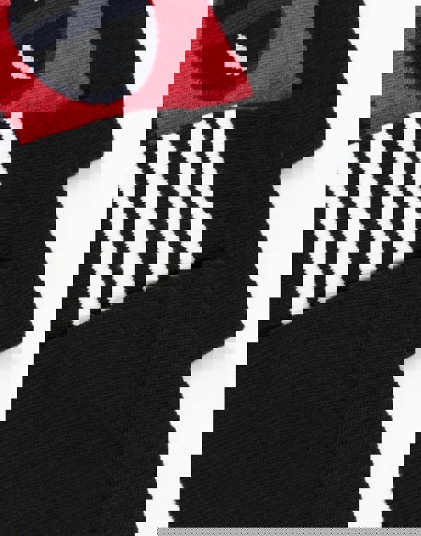 Marvel Mens Black Deadpool Calf Socks Set of 5