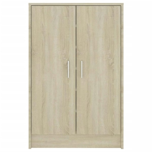Berkfield Shoe Cabinet Sonoma Oak 60x35x92 cm Engineered Wood