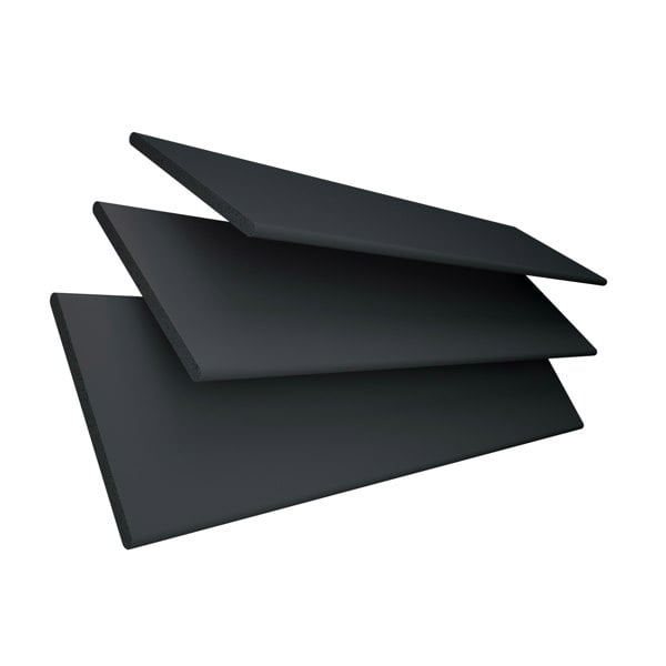 NewEdgeBlinds Slate Smooth Finish Faux Wood Venetian Blinds with Strings  (130cm drop)